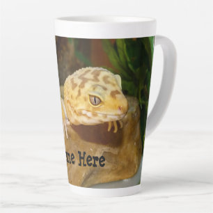 Personalisiert Leopard Gecko Lizard Milchtasse