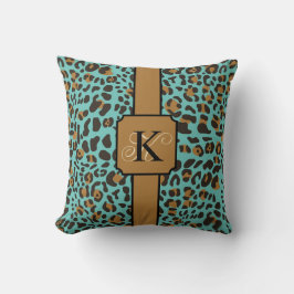 Personalisiert Leopard Jaguar Animal Print Muster Kissen