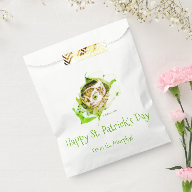 Personalisiert Leprechaun Geschenktütchen (Versiegelt)