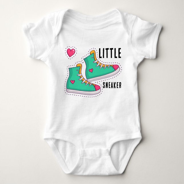 Personalisiert Little Boy Baby Strampler (Vorderseite)