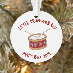 Personalisiert Little Drummer Boy Ornament