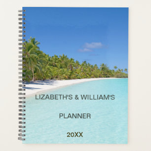 Personalisiert LIZAETH'S & WILLIAM['S PLANNER Planer