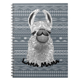 Personalisiert Llama Mama Notizblock