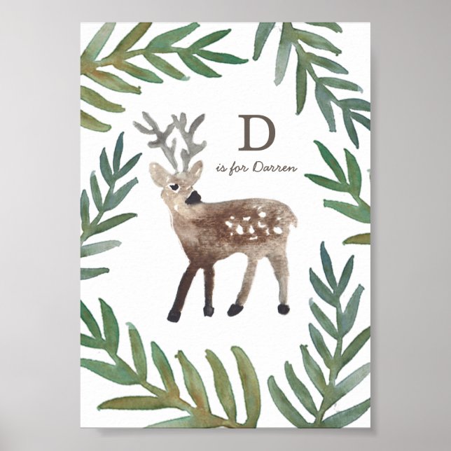 Personalisiert | Love Dearly Art Print Poster (Vorne)