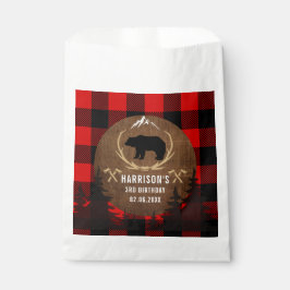 Personalisiert Lumberjack Geburtstag Geschenktütchen