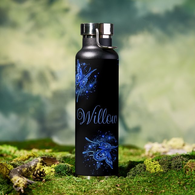 Personalisiert Lunar Moth Trinkflasche (Außenbereich)