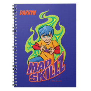 Personalisiert Mad Skillz Gaming Notizblock