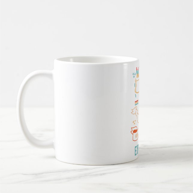Personalisiert Made Retro Vintag Geburtstag Custom Kaffeetasse (Links)