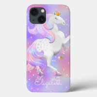 Personalisiert Magisch rosa Einhorn Case-Mate iPho