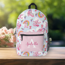 Personalisiert Magisches Rosa Einhorn Girly Rainbo