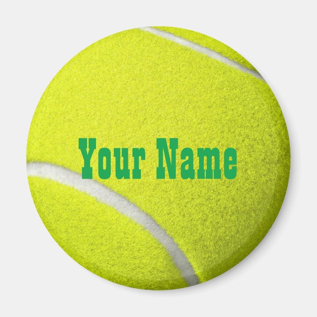 Personalisiert Magnet Tennis Ball (Vorne)