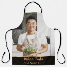 Personalisiert Makan Master All-over-Print-Schürze