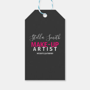 Personalisiert Makeup Artist Standard Geschenkanhänger