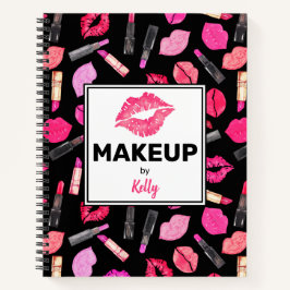 Personalisiert Makeup Artist Watercolor Makeup Edi Notizbuch