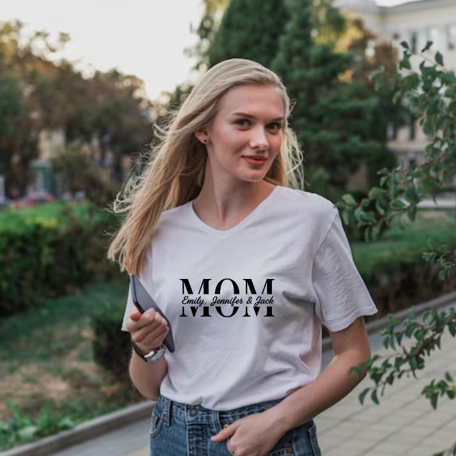Personalisiert Mama Edition Mama Definierte Liebe  Tri-Blend Shirt (Von Creator hochgeladen)