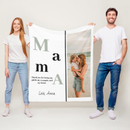 Personalisiert Mama Fleece Blanket