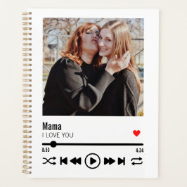 Personalisiert Mama I Liebe You Mother's Day Planer
