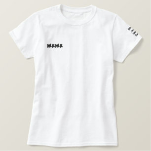 Personalisiert Mama Shirt Mama Sweatshirt mit Name