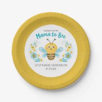 Personalisiert Mama to Bee Baby Dusche