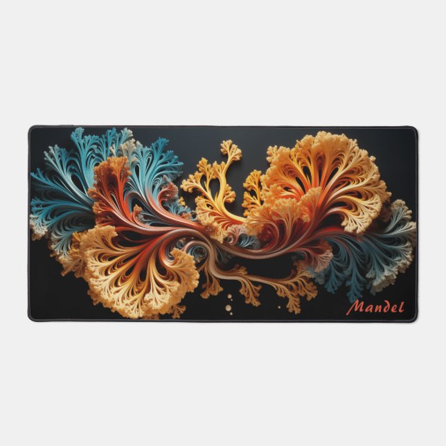 Personalisiert Mandelbrot Julia Set Desk Mat Schreibtischunterlage (Vorderseite)