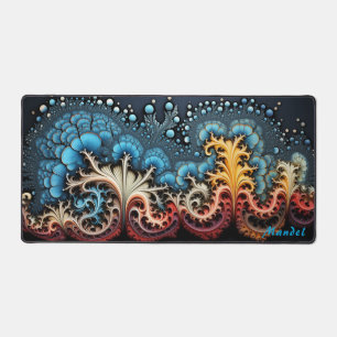 Personalisiert Mandelbrot Julia Set Desk Mat Schreibtischunterlage