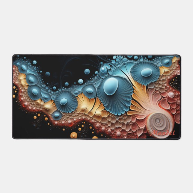 Personalisiert Mandelbrot Julia Set Desk Mat Schreibtischunterlage (Vorderseite)