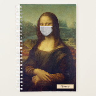 Personalisiert Masked Mona Lisa Student Planer
