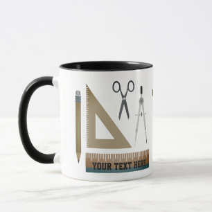 Personalisiert Mathematiklehrer Wertschätzung Gesc Tasse