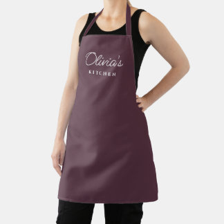 Personalisiert Mauve Kitchen Schürze Geschenk