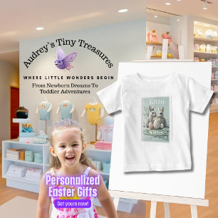 Personalisiert mein 1. Osterbaby T - Shirt