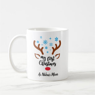Personalisiert Mein erstes Rentierbaby Kaffeetasse