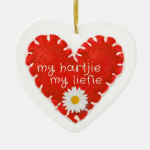 Personalisiert Mein Hartjie Mein Liefie Applique H