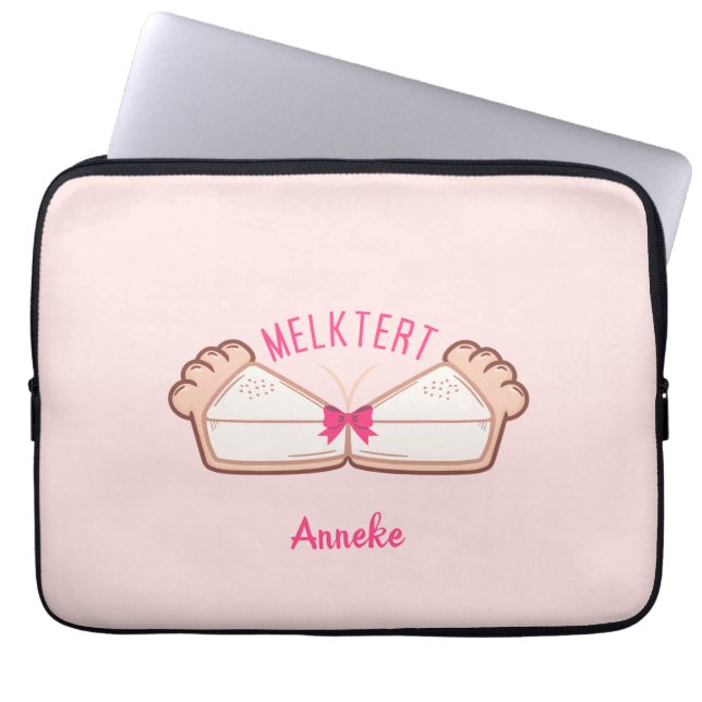 Personalisiert Melktert Boeremeisie Laptopschutzhülle (Vorderseite)