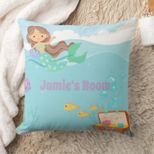 Personalisiert Mermaid Kissen