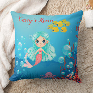 Personalisiert Mermaid Kissen
