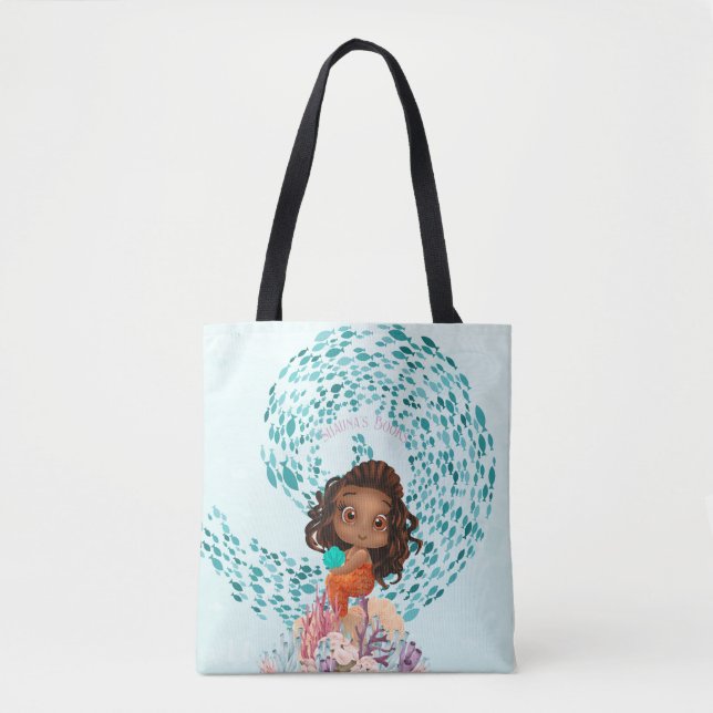 Personalisiert Mermaid Tasche (Vorderseite)