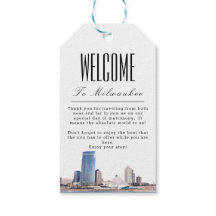 Personalisiert Milwaukee Begrüßungsmarke