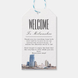 Personalisiert Milwaukee Begrüßungsmarke Geschenkanhänger
