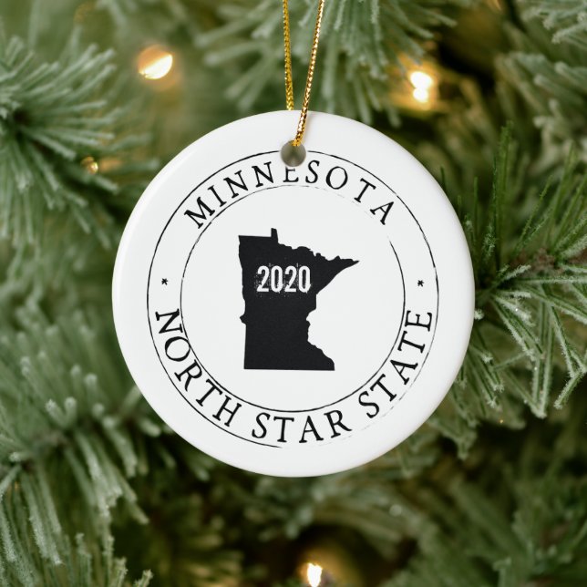 Personalisiert Minnesota Ornament (Baum)