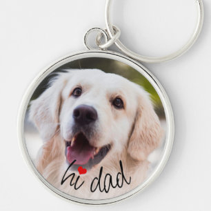 Personalisiert mit dem besten Freund Hunde-Foto Li Schlüsselanhänger