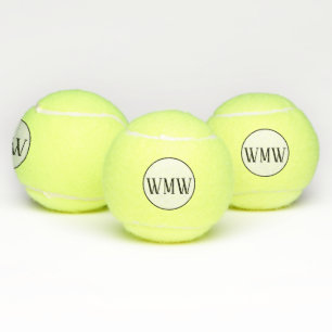 Personalisiert Mit Monogramm Tennisbälle