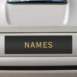 Personalisiert mit Nachnamen oder Spitznamen darau Autoaufkleber