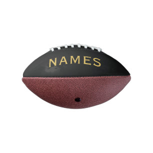 Personalisiert mit Nachnamen oder Spitznamen darau Football