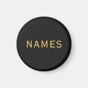 Personalisiert mit Nachnamen oder Spitznamen darau Magnet