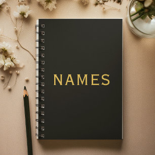 Personalisiert mit Nachnamen oder Spitznamen darau Planer