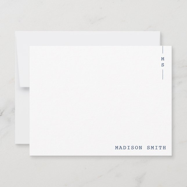 Personalisiert Mitteilungskarte (Vorderseite)