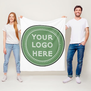 personalisiert modern, Minimalistisch und elegant Fleecedecke