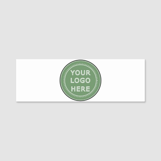 personalisiert modern, Minimalistisch und elegant Namensschild (Vorderseite)