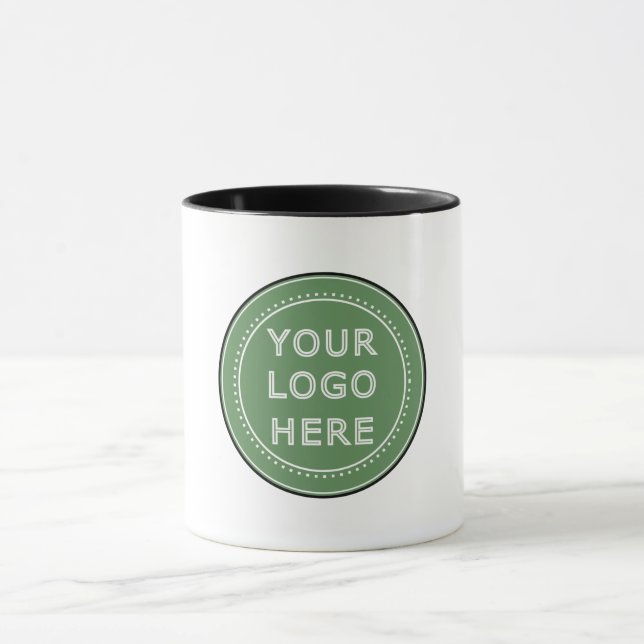 personalisiert modern, Minimalistisch und elegant Tasse (Zentrum)