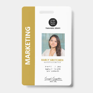Personalisiert Moderne Berufliche Mitarbeiter ID G Ausweis